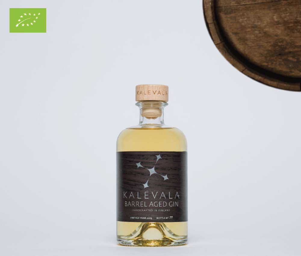 Kalevala Barrel Aged Gin 40,9% 0,5l