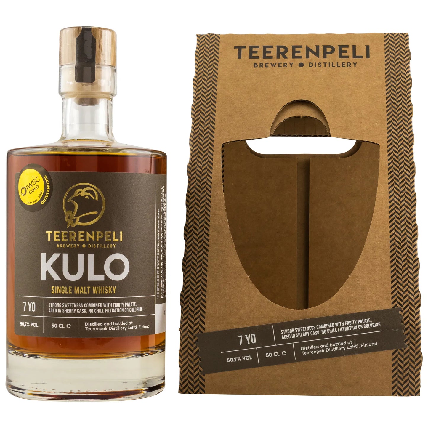Teerenpeli KULO Single Malt Whisky 50,7% 0,5l