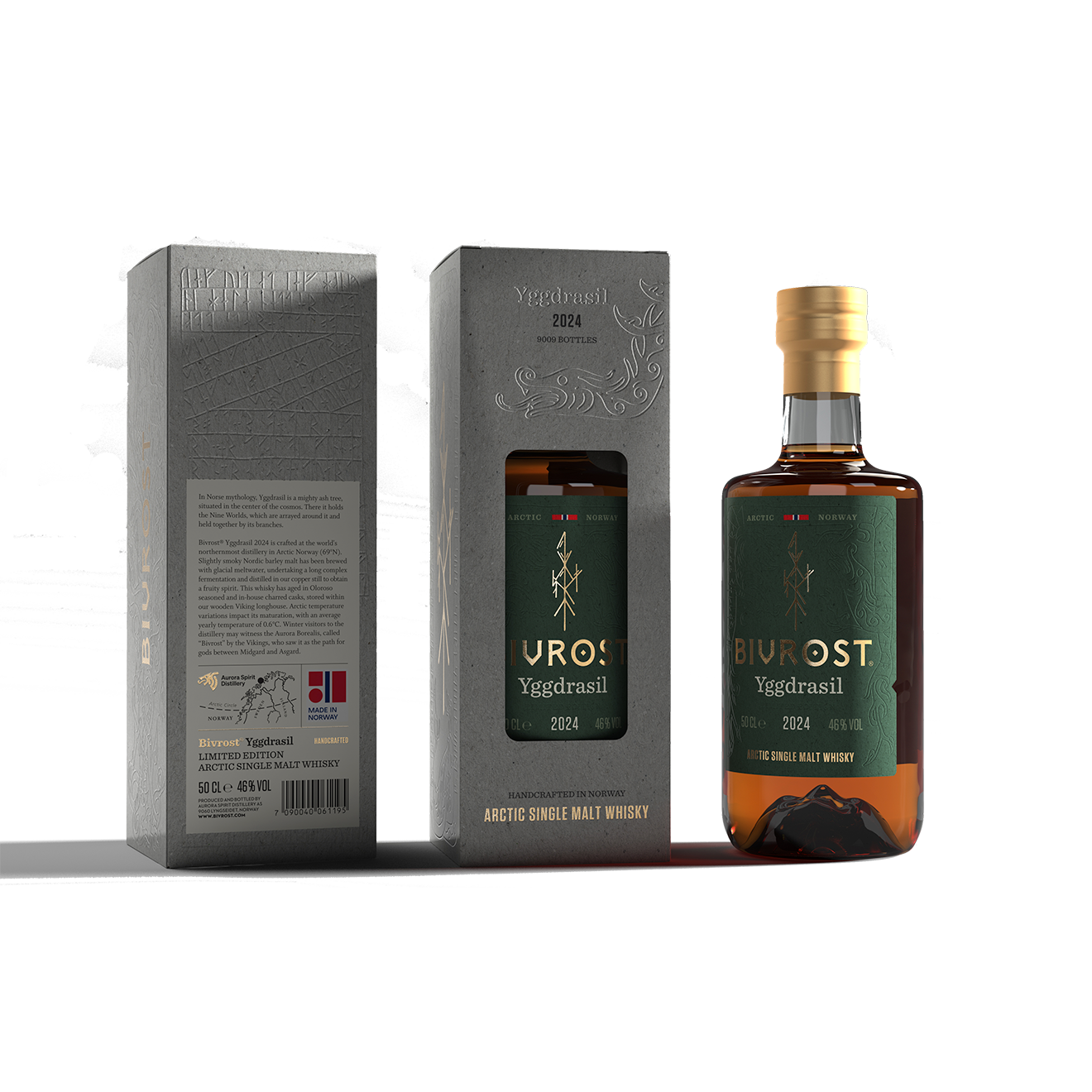 Bivrost Yggdrasil 2025 Arctic Single Malt Whisky 46% 0,5l