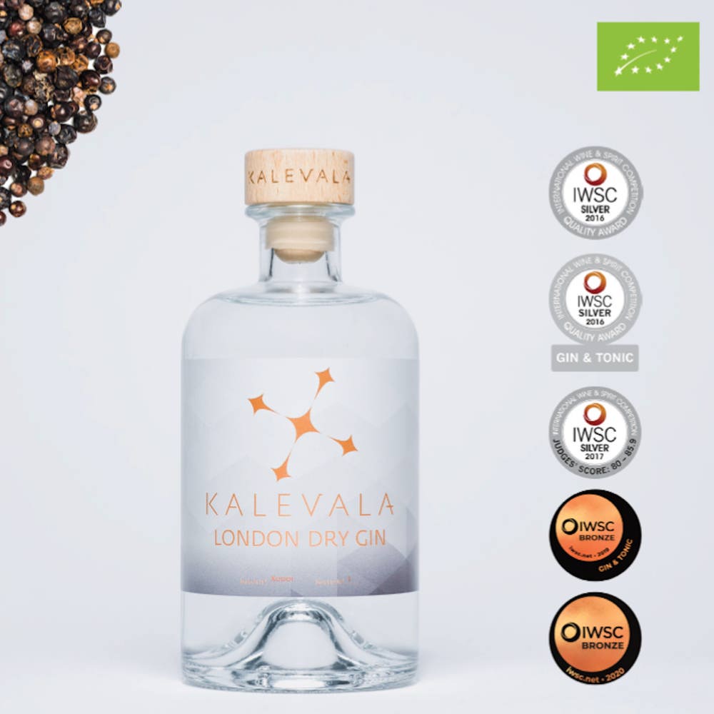 Kalevala London Dry Gin 46,3% 0,5l