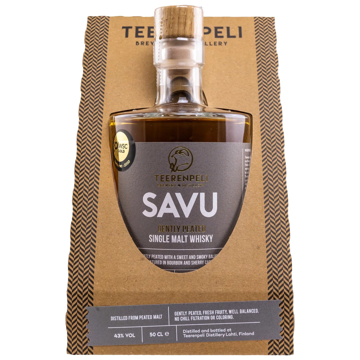 Teerenpeli Savu Whisky 43% 0,5l