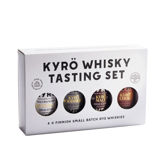 KYRÖ Whisky tasting set 4×0,05l