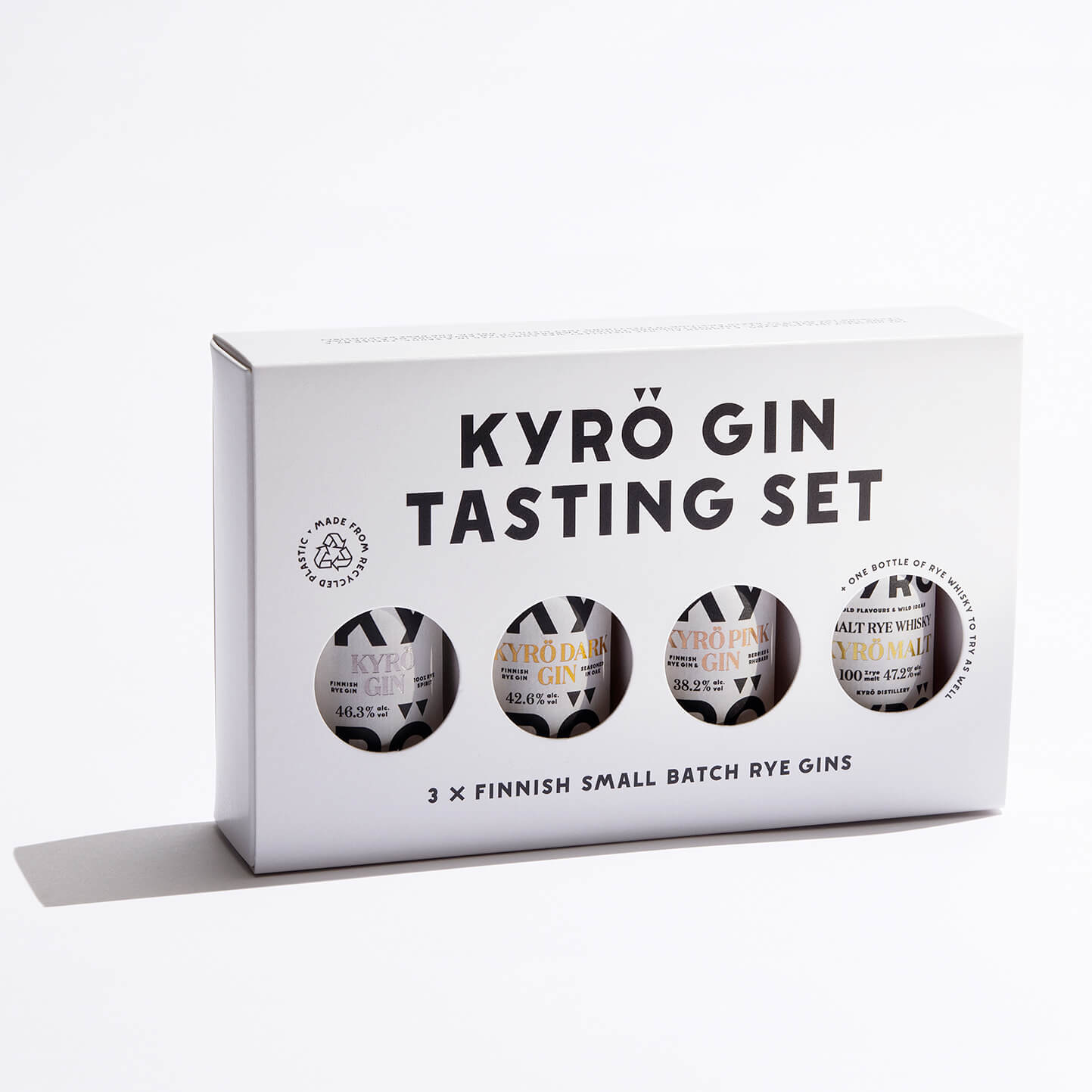 Kyrö Gin Tasting set 4x0,05l – NordicSpirits.cz