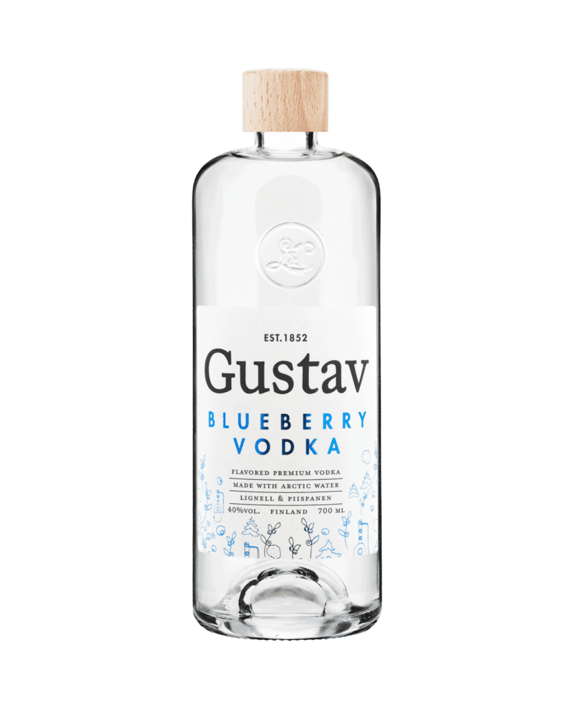 Gustav Blueberry Vodka 40% 0,7l